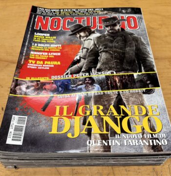 Lotto Riviste "Nocturno Cinema 2012" - 11/12 Annata Incompleta dal N°113 al N°124 (Manca N°123)