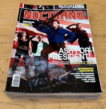 Lotto Riviste "Nocturno Cinema 2016" - 10/11 Annata Incompleta dal N°158 al N°167 (Manca N°168)