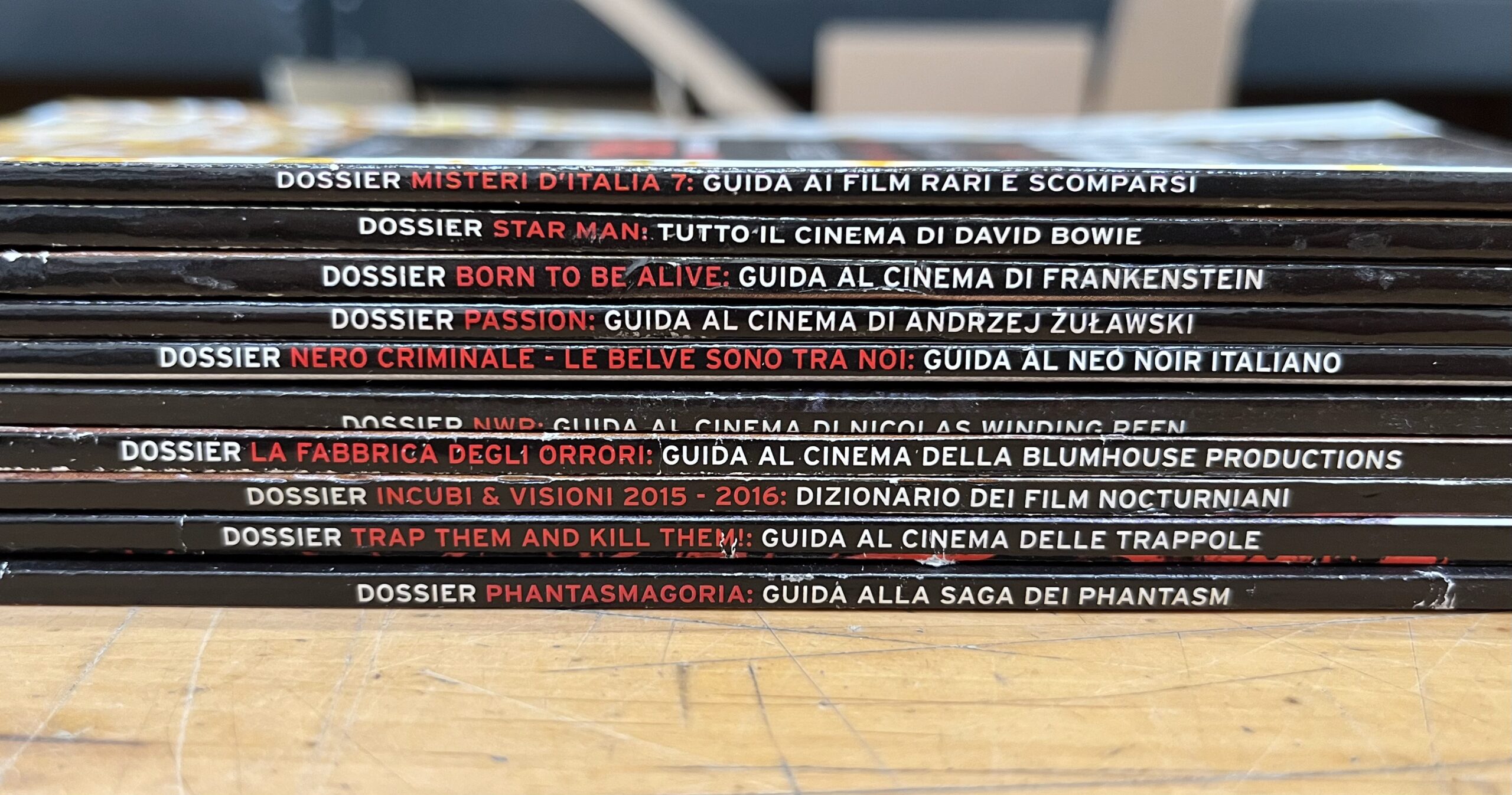 Lotto Riviste "Nocturno Cinema 2016" - 10/11 Annata Incompleta dal N°158 al N°167 (Manca N°168)