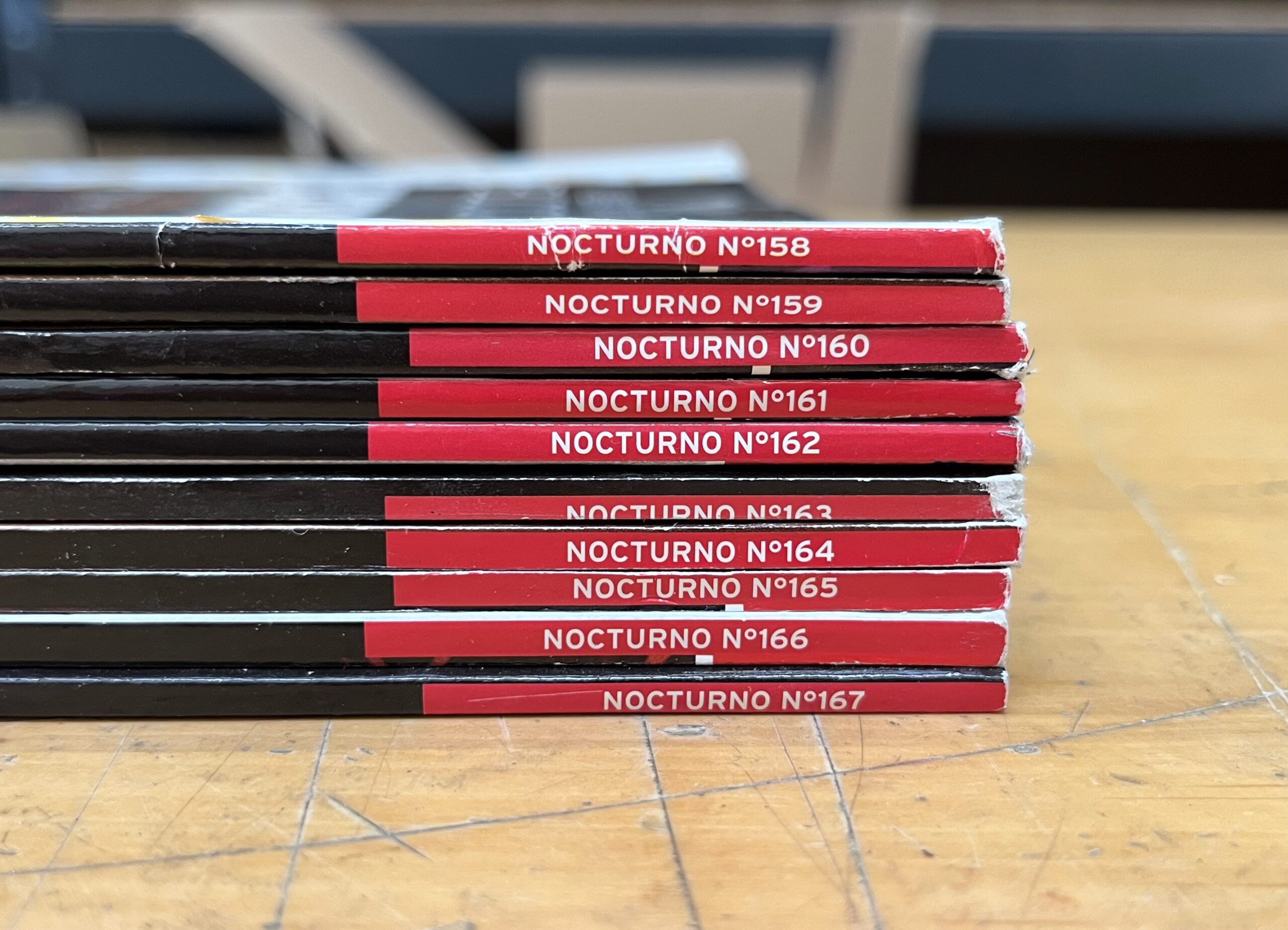 Lotto Riviste "Nocturno Cinema 2016" - 10/11 Annata Incompleta dal N°158 al N°167 (Manca N°168)