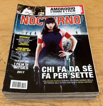 Lotto Riviste "Nocturno Cinema 2017" - 11/12 Annata Incompleta dal N°169 al N°180 (Manca N°174)