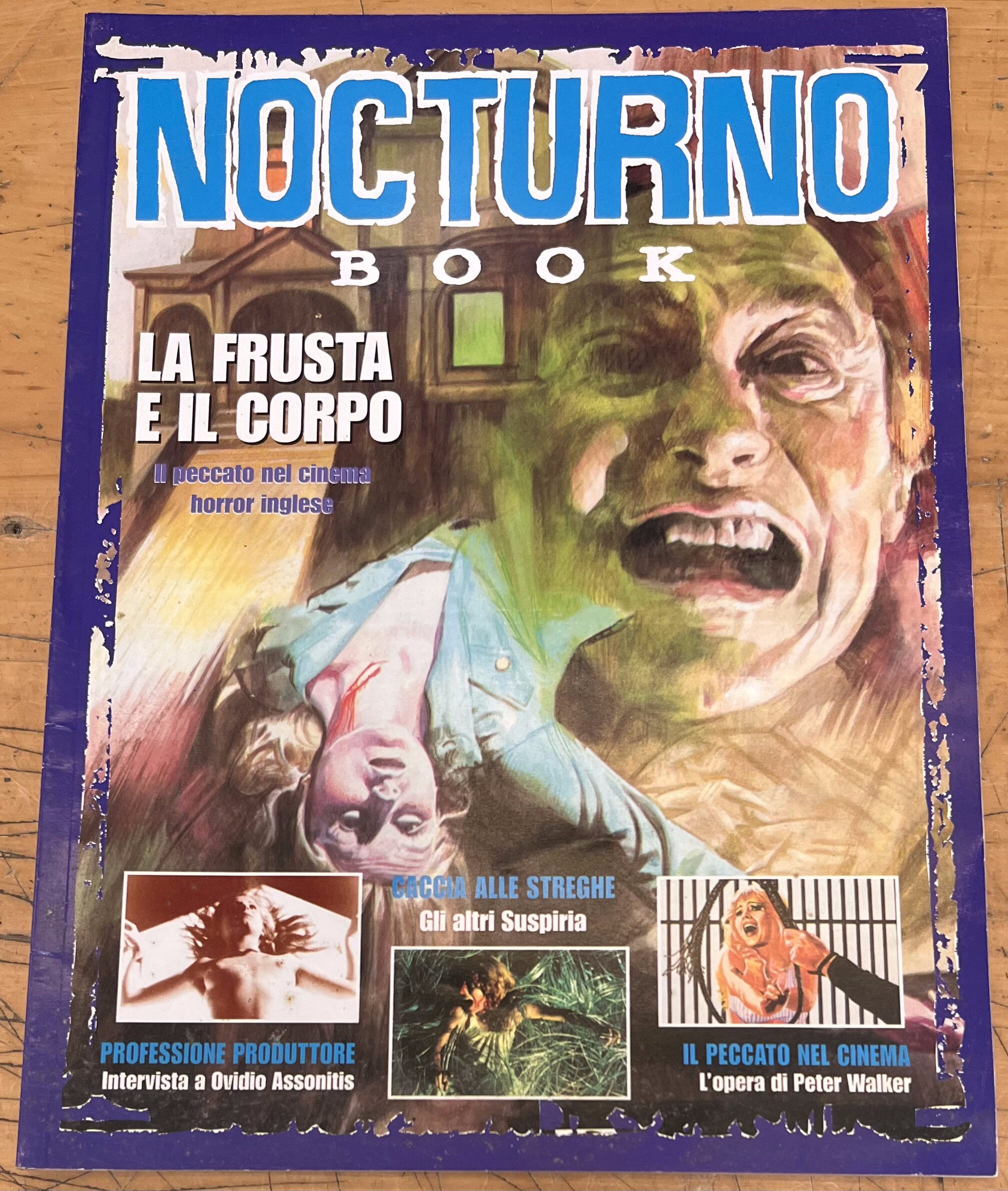 Rivista "Nocturno Book - N°6 - La Frusta e il Corpo - Il Peccato nel Cinema Horror Inglese" - Nocturno Edizioni Srl