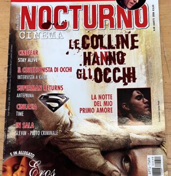 Rivista "Nocturno Cinema N°49" + "Dario Argento in Esclusiva" - Agosto 2006 - Cinema Bis Communication Srl