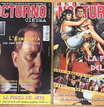 Rivista "Nocturno Cinema N°33 - L'Esorcista" + Dossier allegato "La forza del mito" - Aprile 2005 - Cinema Bis Communication Srl
