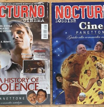 Rivista "Nocturno Cinema N°41 - A History of Violence" + Dossier allegato "Cine Panettone" - Dicembre 2005 - Cinema Bis Communication Srl