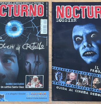 Rivista "Nocturno Cinema N°29 - Occhi di Cristallo" + Dossier allegato "Il Diavolo probabilmente" - Dicembre 2004 - Cinema Bis Communication Srl