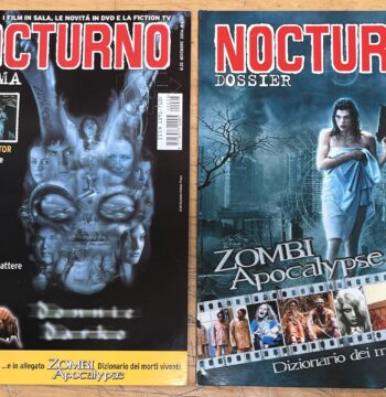 Rivista "Nocturno Cinema N°28 - Alien Vs Predator - Resident Evil : Apocalypse" + Dossier allegato "Zombi Apocalypse" - Novembre 2004 - Cinema Bis Communication Srl