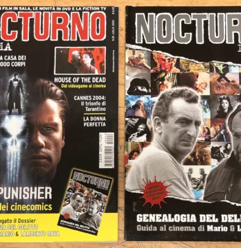 Rivista "Nocturno Cinema N°24 - The Punisher" + Dossier allegato "Genealogia del delitto" - Luglio 2004 - Cinema Bis Communication Srl