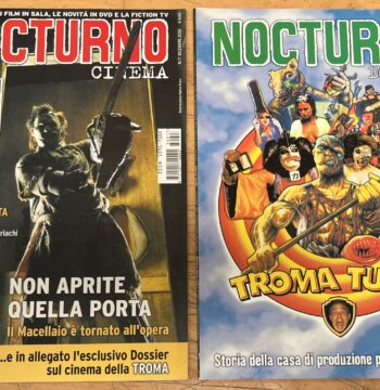Rivista "Nocturno Cinema N°17 - Non aprite quella porta" + Allegato "Esclusivo Dossier sul cinema della Troma" - Dicembre 2003 - Cinema Bis Communication Srl