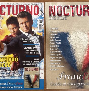 Rivista "Nocturno Cinema N°9 - La morte può attendere" + Dossier Allegato "FrancEros" - Marzo 2003 - Cinema Bis Communication Srl