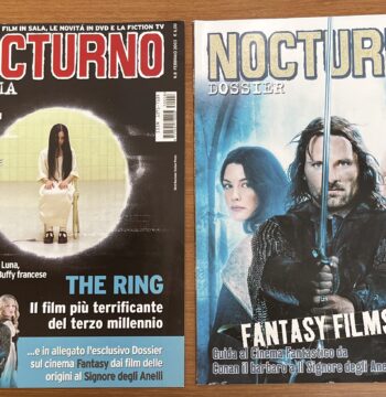 Rivista "Nocturno Cinema N°8 - The Ring" + Dossier Allegato su "Fantasy Films" - Febbraio 2003 - Cinema Bis Communication Srl