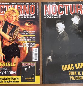 Rivista "Nocturno Cinema N°6 - Femme Fatale" + Dossier Allegato "Hong Kong Noir" - Dicembre 2002 - Cinema Bis Communication Srl