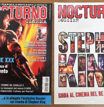 Rivista "Nocturno Cinema N°5 - Missione XXX" + Dossier Allegato "Stephen King" - Novembre 2002 - Cinema Bis Communication Srl