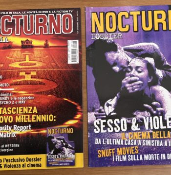 Rivista "Nocturno Cinema N°4 - La fantascienza del nuovo millennio" + Dossier Allegato "Sesso & Violenza" - Ottobre 2002 - Cinema Bis Communication Srl