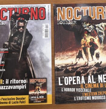 Rivista "Nocturno Cinema N°3 - Blade II" + Dossier Allegato "L'opera al nero" - Settembre 2002 - Cinema Bis Communication Srl