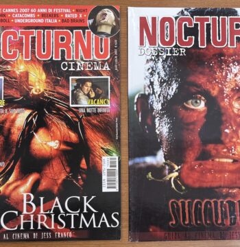 Rivista "Nocturno Cinema N°60 - Black Christmas" + Dossier Allegato "Succubus" - Luglio 2007 - Cinema Bis Communication Srl
