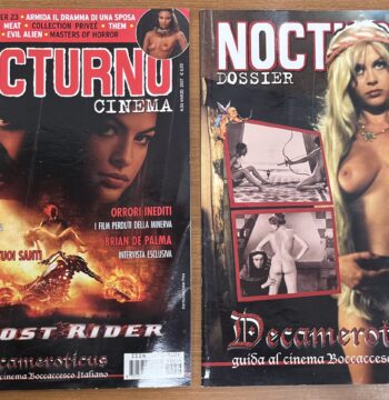 Rivista "Nocturno Cinema N°56 - Ghost Rider" + Dossier Allegato "Decameroticus" - Marzo 2007 - Cinema Bis Communication Srl