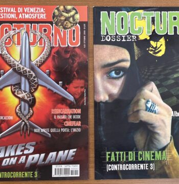 Rivista "Nocturno Cinema N°51 - Snakes on a Plane" + Dossier Allegato "Controcorrente 3" - Ottobre 2006 - Cinema Bis Communication Srl