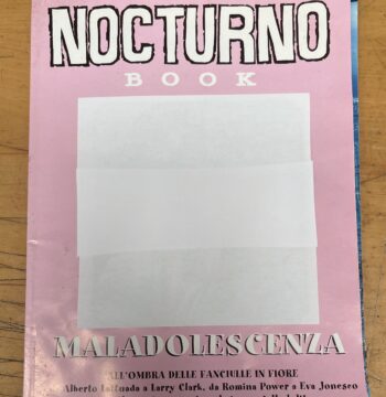 Rivista Nocturno Book N°7 "Maladolescenza" - Volume Raro - Nocturno Edizioni Srl