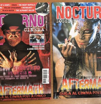 Rivista "Nocturno Cinema N°74 - Speciale Nocturno a Venezia" + Dossier Allegato "Aftermath" - Settembre 2008 - Cinema Bis Communication Srl