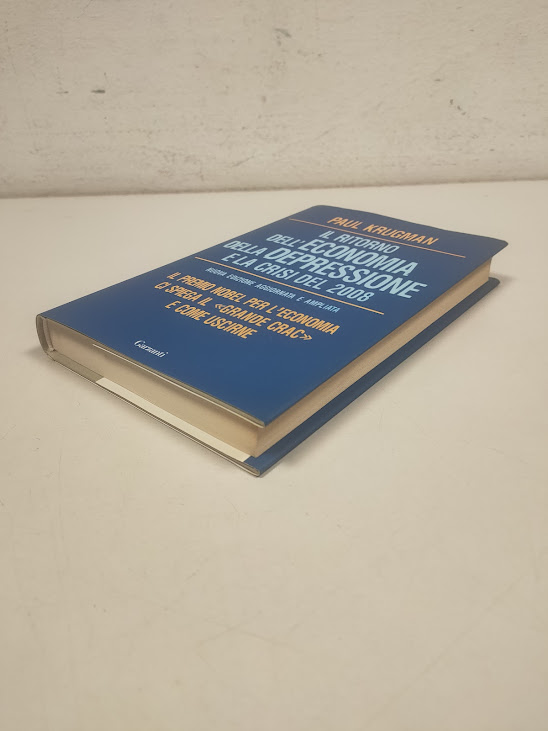 Libro Il Ritorno Dell'Economia della Depressione e la Crisi del 2008 Anno 2009