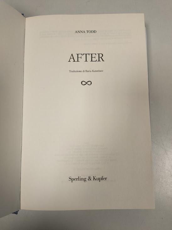 Libri After 5 Volumi Completi Sperling & Kupfer 2015