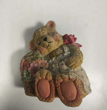 Orsacchiotto da Collezione in Resina Marcato "Lelli Kelly" 1991