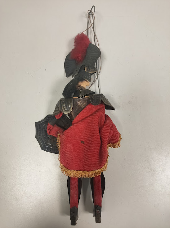 Pupo Siciliano/Marionetta Armata Tipica del Teatro delle Marionette Siciliano Anni 60/70