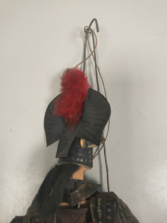 Pupo Siciliano/Marionetta Armata Tipica del Teatro delle Marionette Siciliano Anni 60/70