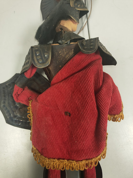 Pupo Siciliano/Marionetta Armata Tipica del Teatro delle Marionette Siciliano Anni 60/70