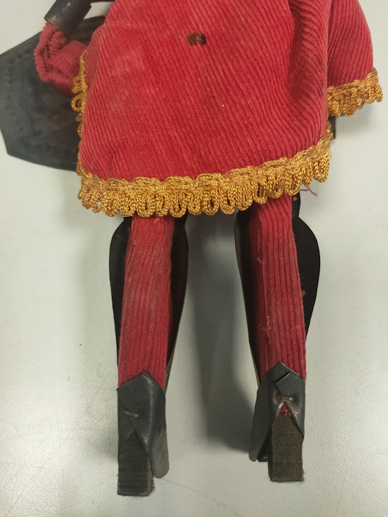 Pupo Siciliano/Marionetta Armata Tipica del Teatro delle Marionette Siciliano Anni 60/70