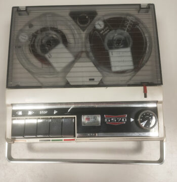 Registratore a Bobina "Geloso G 570" Prodotto in Italia Vintage Anno 1968