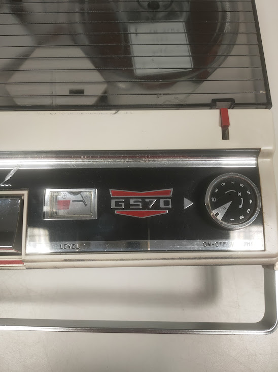 Registratore a Bobina "Geloso G 570" Prodotto in Italia Vintage Anno 1968