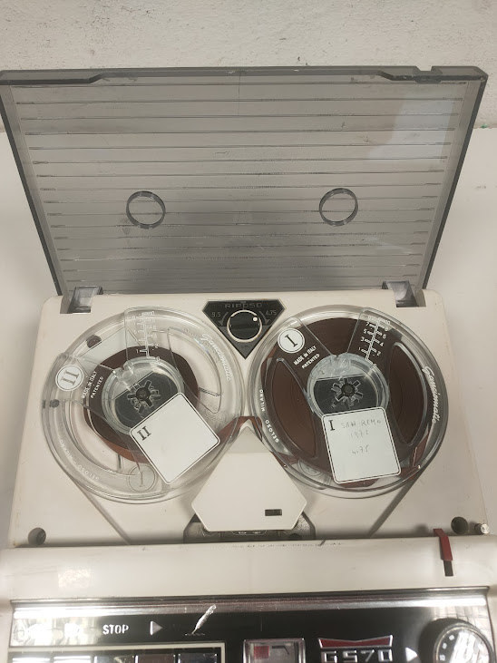 Registratore a Bobina "Geloso G 570" Prodotto in Italia Vintage Anno 1968