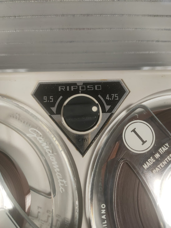 Registratore a Bobina "Geloso G 570" Prodotto in Italia Vintage Anno 1968