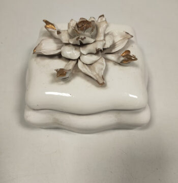 Scatola Portaoggetti in Ceramica Vintage Anni '50/'60