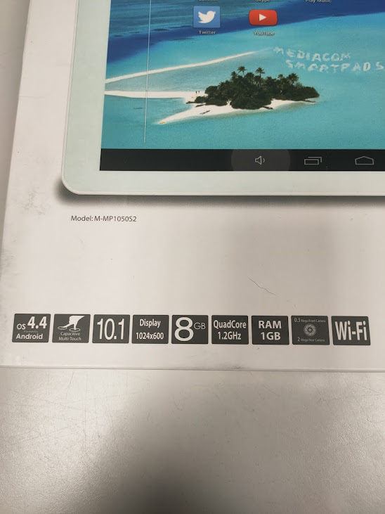 Tablet/Smartpad Mediacom 10.1 52 Anno 2014