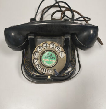 Telefono Fisso Modello RTT 56A Prodotto da Atea Vintage Anni '50