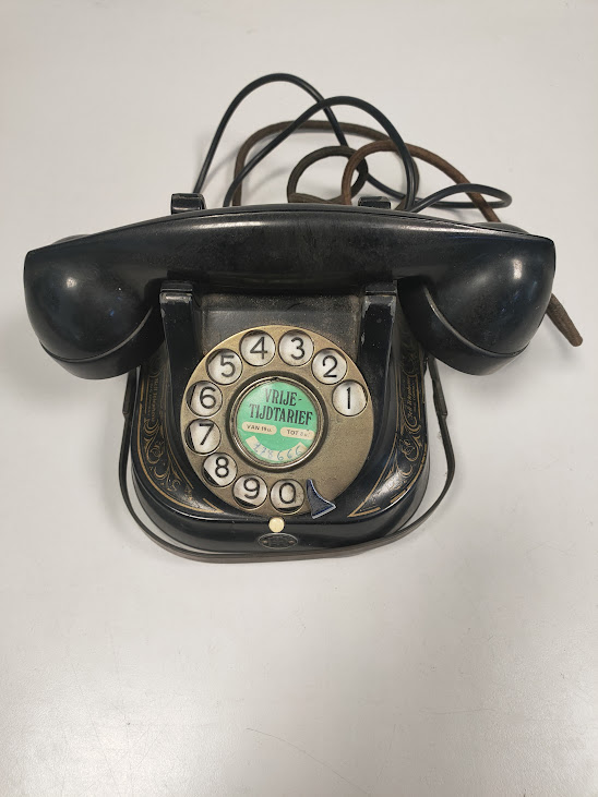 Telefono Fisso Modello RTT 56A Prodotto da Atea Vintage Anni '50