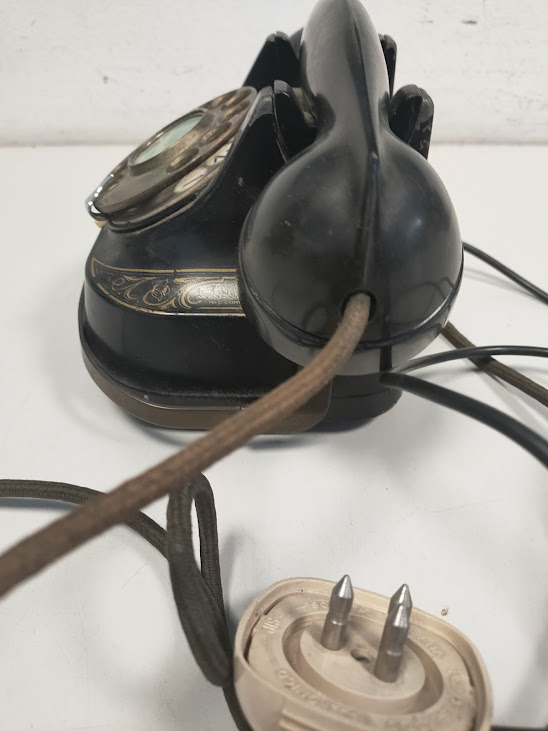 Telefono Fisso Modello RTT 56A Prodotto da Atea Vintage Anni '50