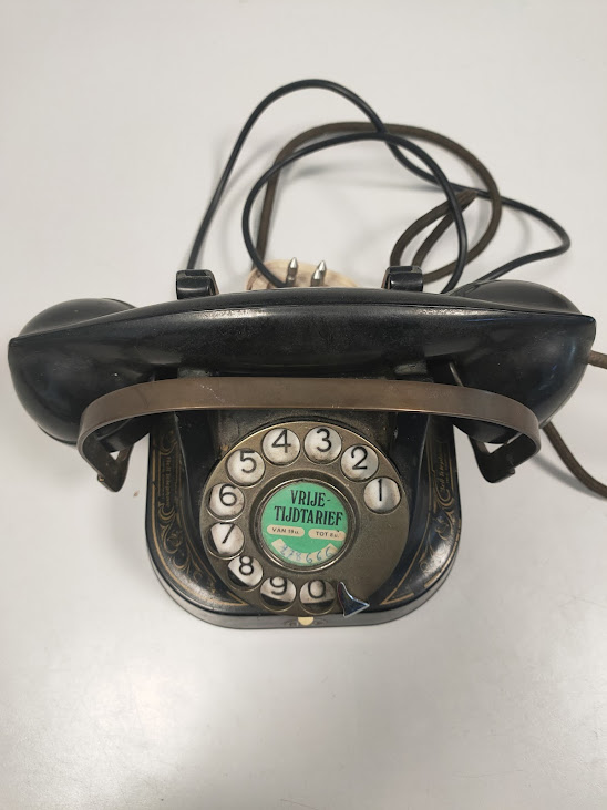 Telefono Fisso Modello RTT 56A Prodotto da Atea Vintage Anni '50