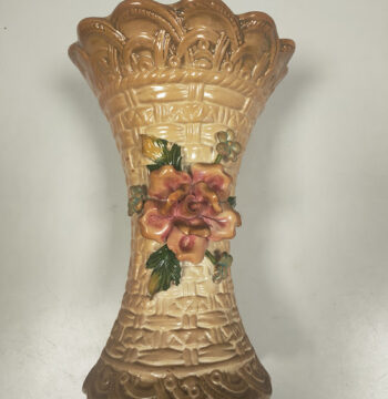 Vaso in Ceramica Stile "Capodimonte" Vintage Anni '70