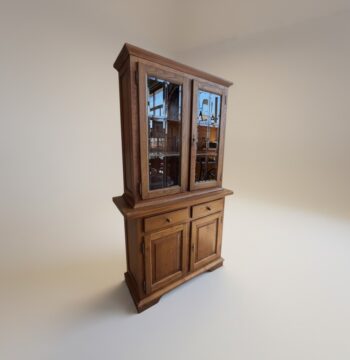 Vetrinetta/ credenza stile rustico