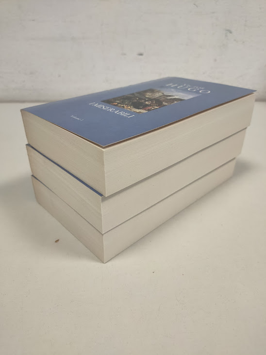 Cofanetto Libri 3 Volumi I Miserabili Victor HUGO 2002