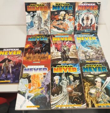Fumetti Nathan Never Vol. 1-10 Sergio Bonelli Anni '90