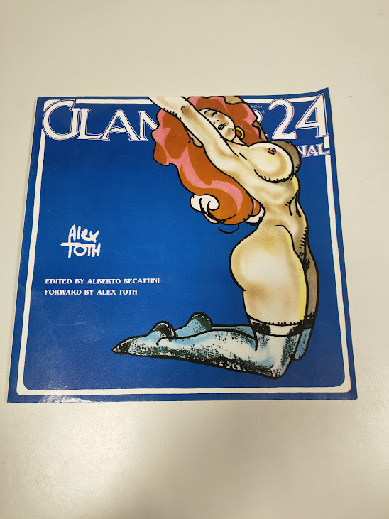 Glamour 24 Alex Toth on Women 1985