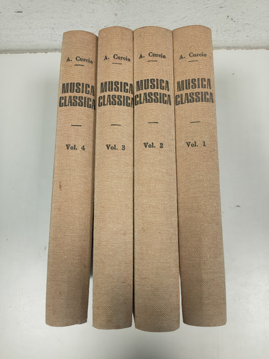 Grande Enciclopedia della Musica Classica 4 Volumi 1982