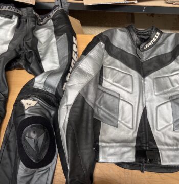Tuta moto Dainese divisibile in pelle - Giacca + Pantaloni - Taglia 56