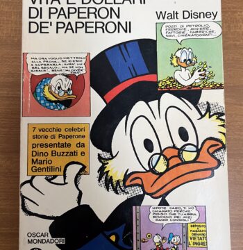 Fumetto "Vita e dollari di Paperon De' Paperoni" Oscar Mondadori 1968