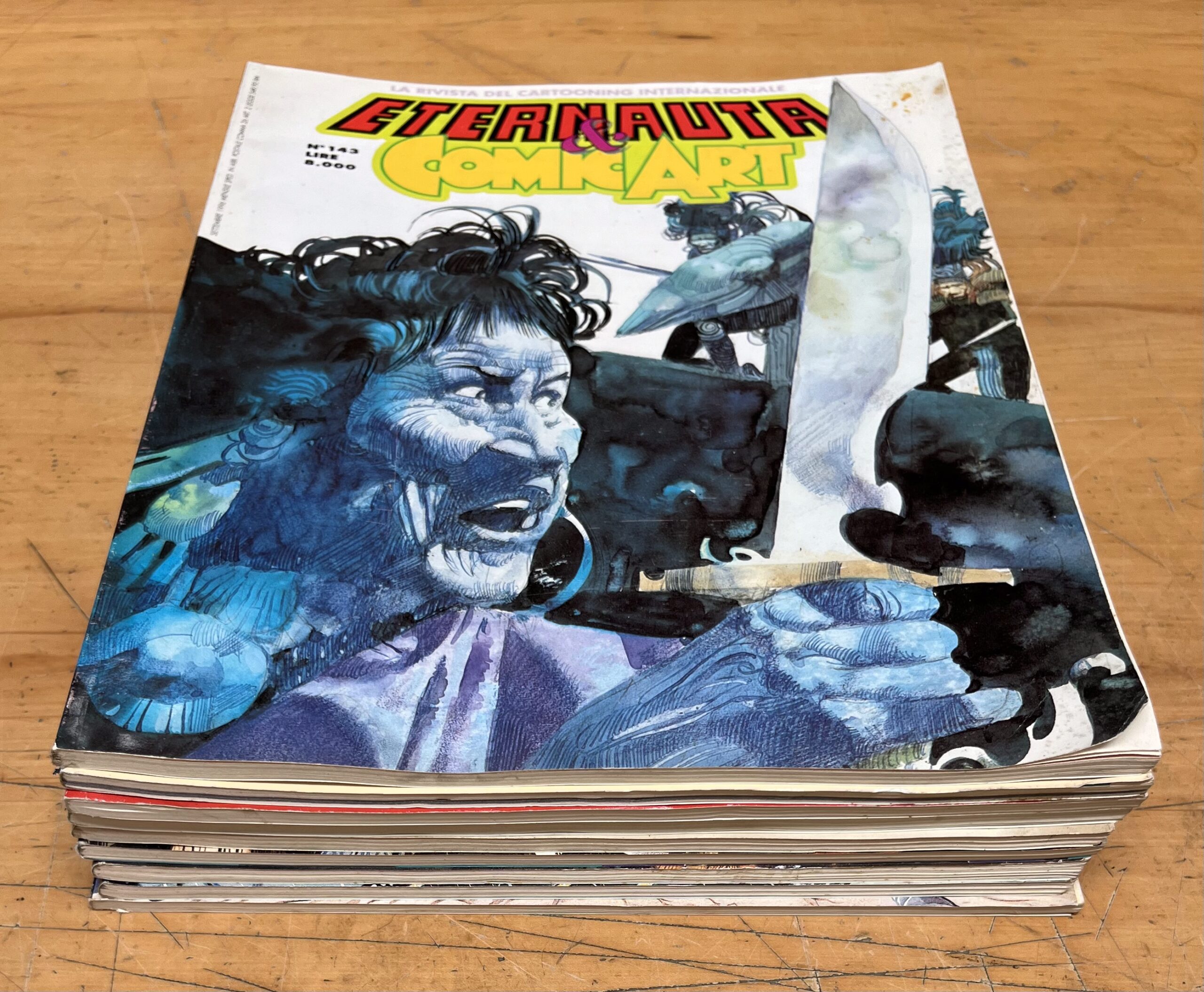 Lotto Fumetti "Comic Art & L'Eternauta" Annata Completa 1996 - 9/9 - N°135-143